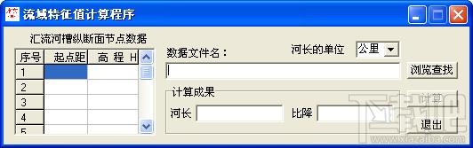 流域特征值计算程序,流域特征值计算程序下载,流域特征值计算程序官方下载