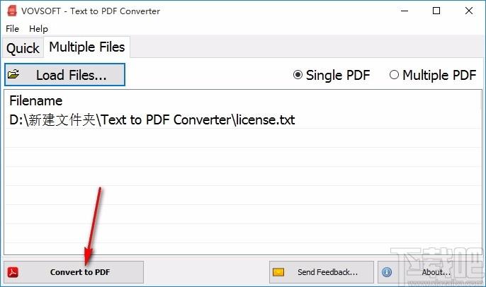 Text to PDF Converter下载,Text转PDF软件,Text转PDF